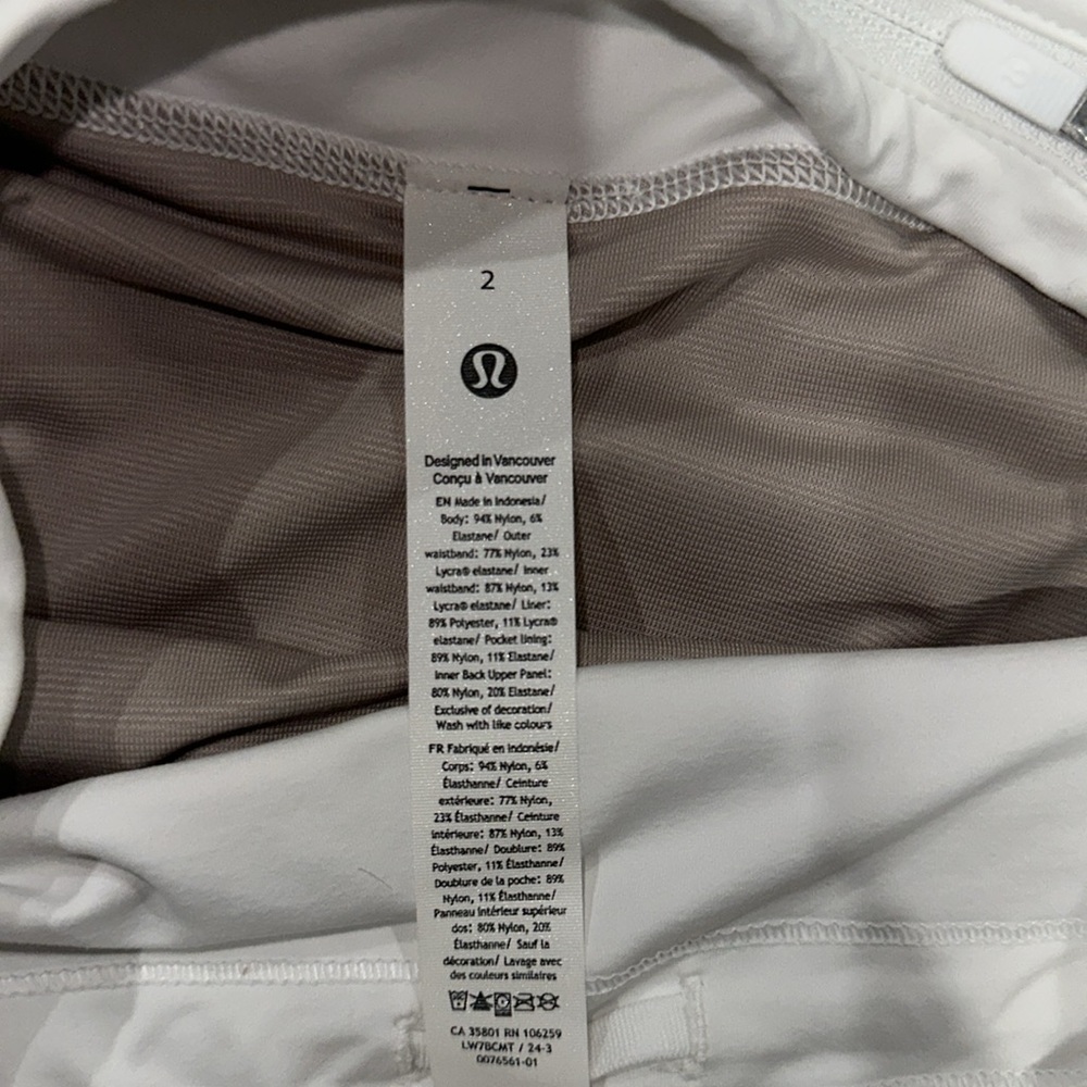 lululemon speed ups 2.5 high rise! - Picture 4 of 5